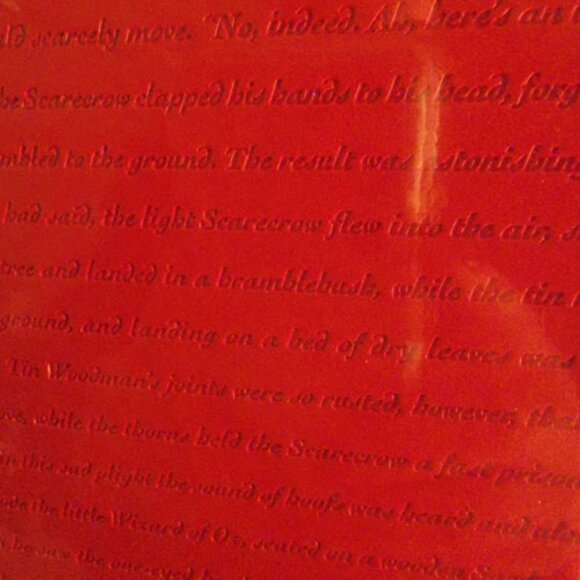 Wizard of Oz Novel Journal Tiny Text forms ruler lines Dorothy Wicked Witch NEW - Picture 8 of 11